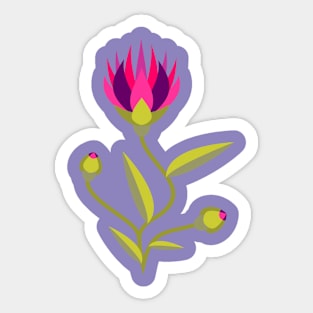 Flower Sticker